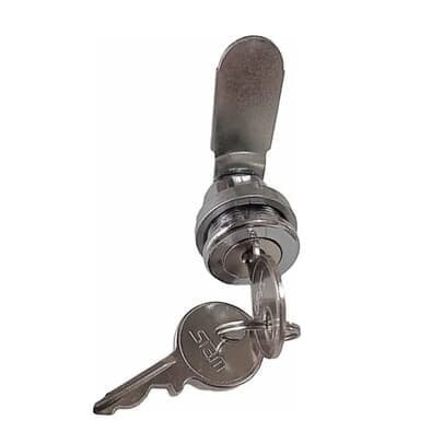Fechadura Para Móveis  313 Lingueta 1 L1 Cromado Ccsd Stam