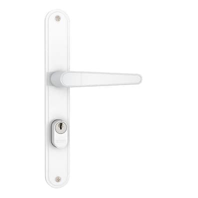 Fechadura Perfil Serralheiro Estreito 601-602/03 Branco 20mm Stam