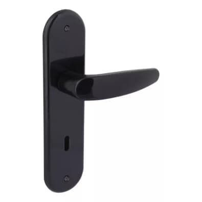 Fechadura Polo Interna 55mm 4061529/55z Np Nylon Preta Arouca