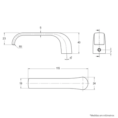 Fechadura Interna 813/37 Roseta Redonda Inox Escovado 40mm Stam — foto 2