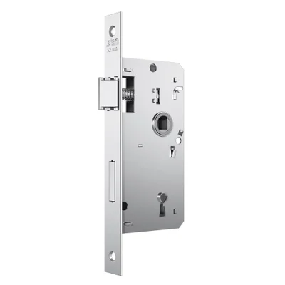 Fechadura Interna 813/37 Roseta Redonda Inox Escovado 40mm Stam — foto 4