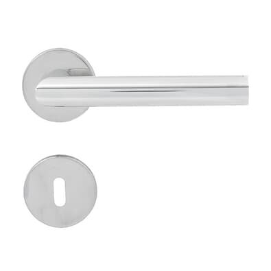 Fechadura Interna Elle 55mm Aço Inox Polido 4086592/55 Ecoline Ip Arouca