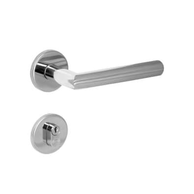 Fechadura Externa Elle 55mm Aço Inox Polido 1086592/55 Ecoline Ip Arouca