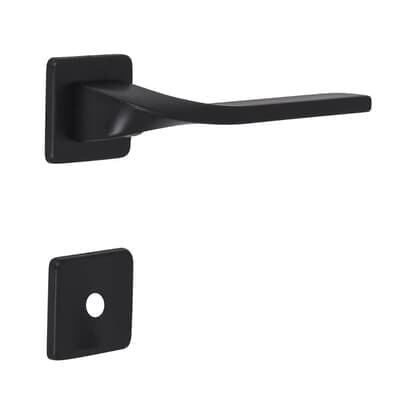 Fechadura Banheiro Lm 55mm Preta 5080595/55 Zep Black Arouca