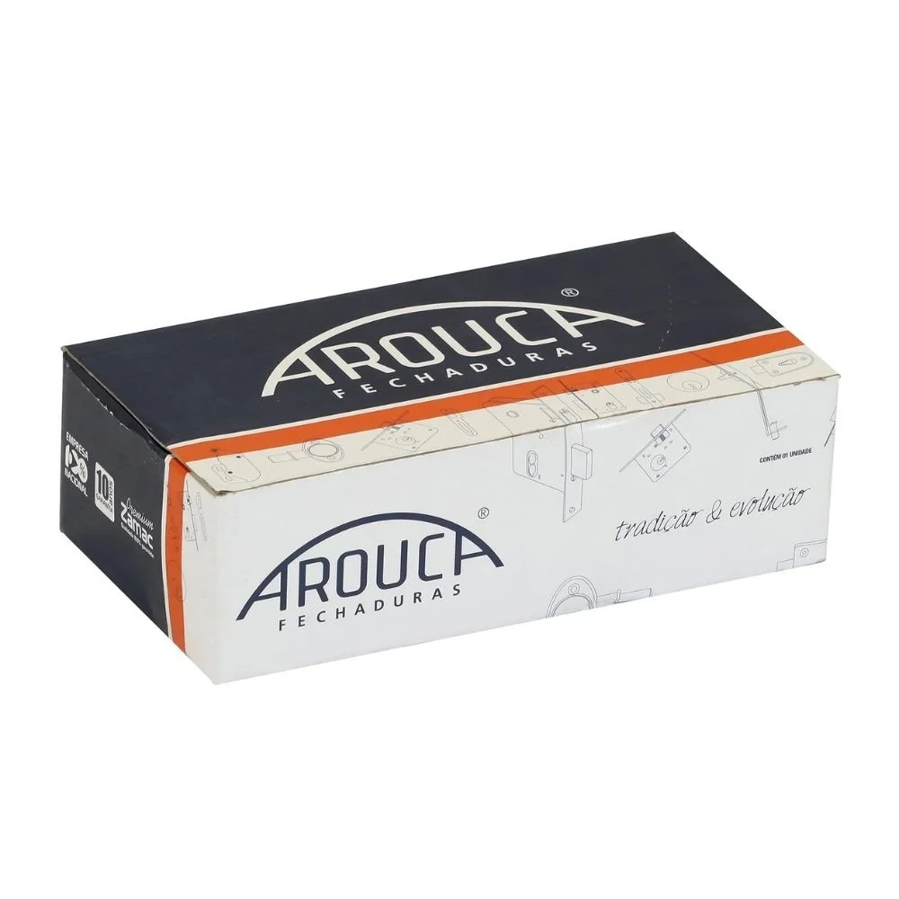 Imagem 3 de 4 do produto Fechadura Interna Lm 55mm Preta 4080595/55 Zep Black Arouca
