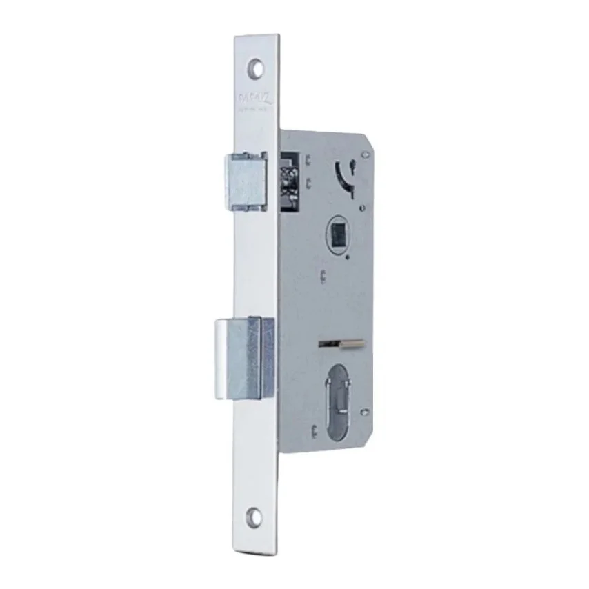Imagem 2 de 5 do produto Fechadura Externa 3400 R260 Mz630 40mm Squadreto Roseta Cromado Design Papaiz