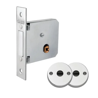 Fechadura Tetra Auxiliar Supertrava Quadrichave 40mm Redonda Cromada 911 Lockwell