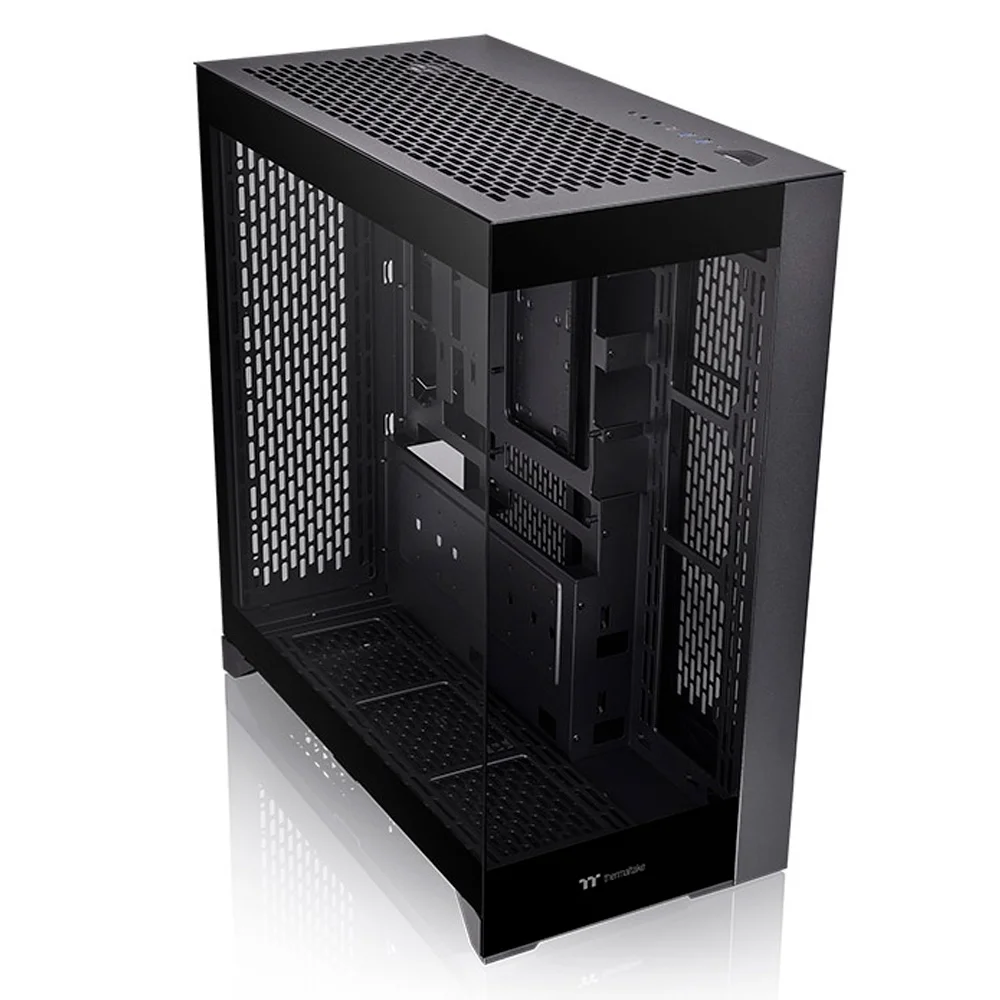 Imagem 3 de 5 do produto Gabinete Cte E660 Mx Preto Mid Tower Tt  Ca-1y3-00m1wn-01