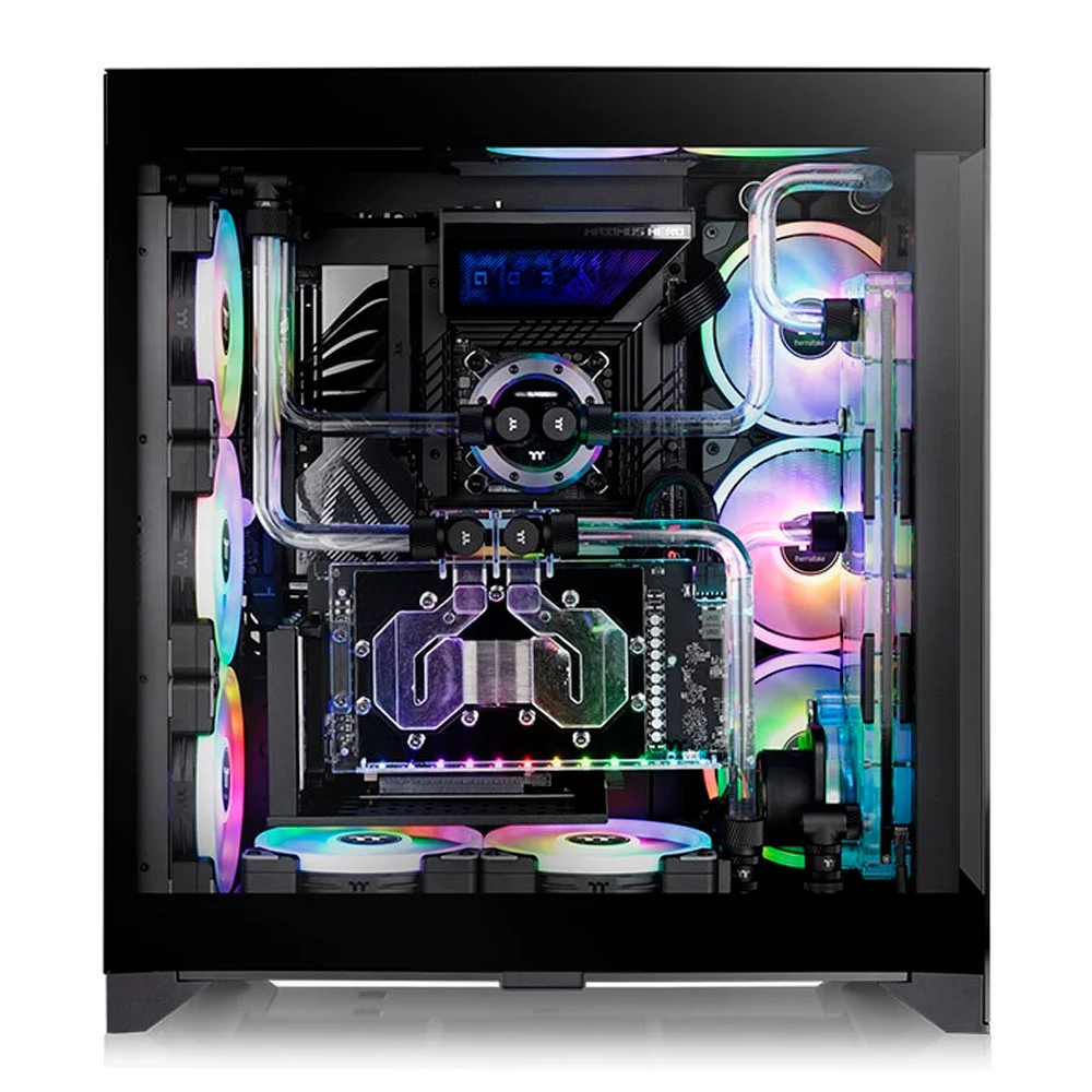 Imagem 5 de 5 do produto Gabinete Cte E660 Mx Preto Mid Tower Tt  Ca-1y3-00m1wn-01