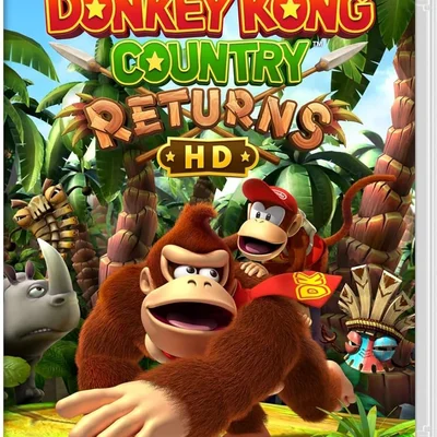 Donkey Kong Country Returns Hd Switch Br Midia Fisica