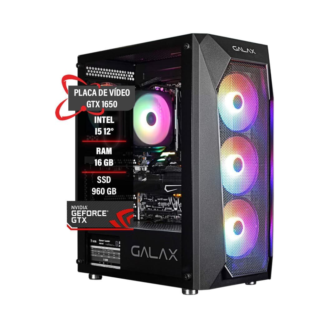 PC Gamer I5 10º 16gb SSD 960 Gtx 1660