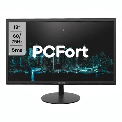 Monitor PCFort F1930 19", VGA, HDMI, VESA