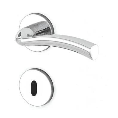 Fechadura Interna Handy Antioxy 55mm R528 Aço Inox 304 Cromado Haga