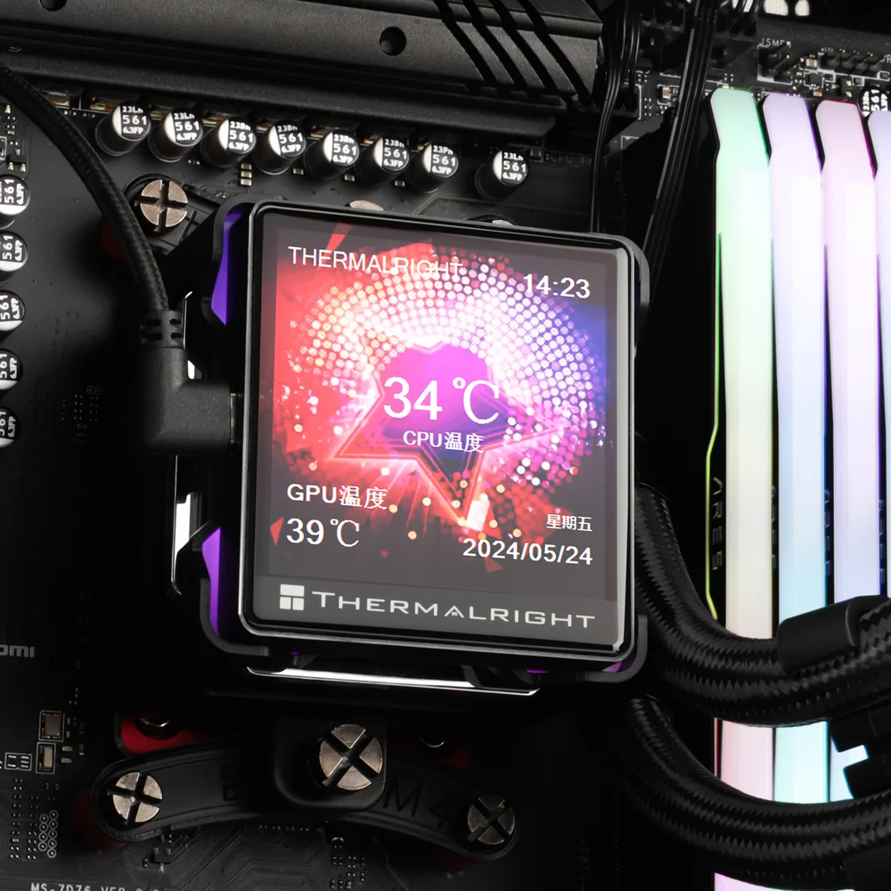Water Cooler Thermalright - Elite Vision 360 ARGB Black 8