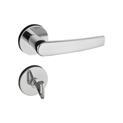 Fechadura Concept Banheiro 40mm Roseta Cromada Rr1 401-40cb Raio Cr Pado