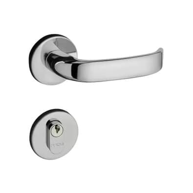 Fechaduras Concept Externa 40mm Roseta Redonda Cromada Rr1 413-40ce Ccz-55 Pado