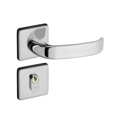Fechaduras Concept Externa 40mm Roseta Quadrada Cromada Rq1 413-40ce Ccz-55 Pado