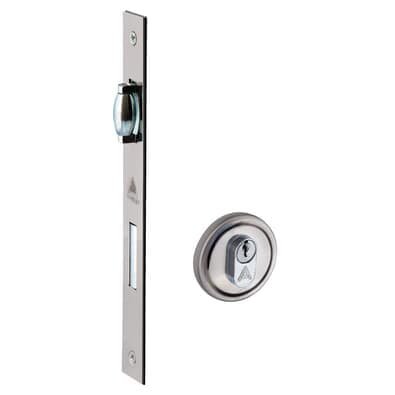 Fechadura Rolete Roseta Redonda F-5600/20 Cr 55mm Cromado Aliança