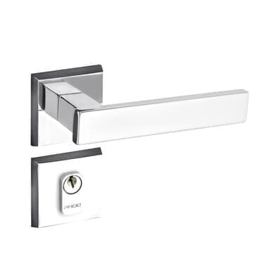 Fechadura Retro Externa 40mm Roseta Cromada Rq3 411-40pe Ctl-55 Cr Pado