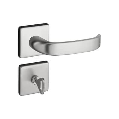 Fechaduras Concept Banheiro 40mm Roseta Quadrada Cromo Acetinada Rq1 413-40cb Cra Pado