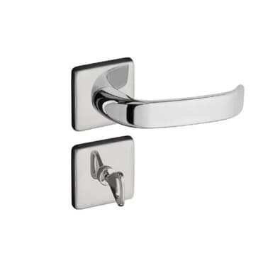 Fechaduras Concept Banheiro 40mm Roseta Quadrada Cromada Rq1 413-40cb Pado