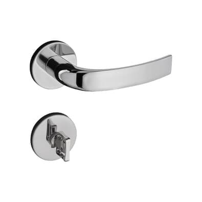 Fechadura Copa Banheiro 40mm Roseta Cromada Rr2 962-40pb Cr Pado