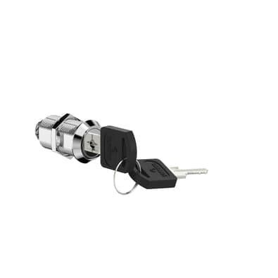 Fechadura Para Móveis De Aço 0511 Rosca Total Longa 90° Cromado Soprano