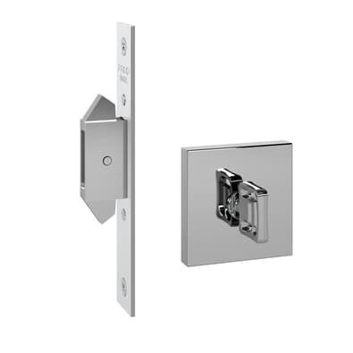 Fechadura Trava De Correr Banheiro Aço Inox Polido Rq2 Ixp Pado