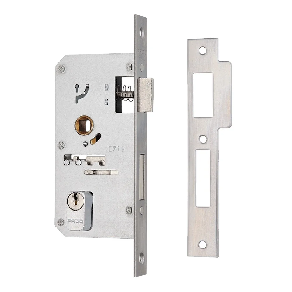 Imagem 3 de 4 do produto Fechadura Copa Externa 40mm Roseta Cromada Rr2 962-40pe Ctz-55 Pado