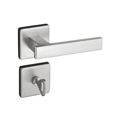 Fechadura Concept Banheiro 408-40cb 40mm Roseta Quadrada Cromo Acetinado Cra Rq1 Pado