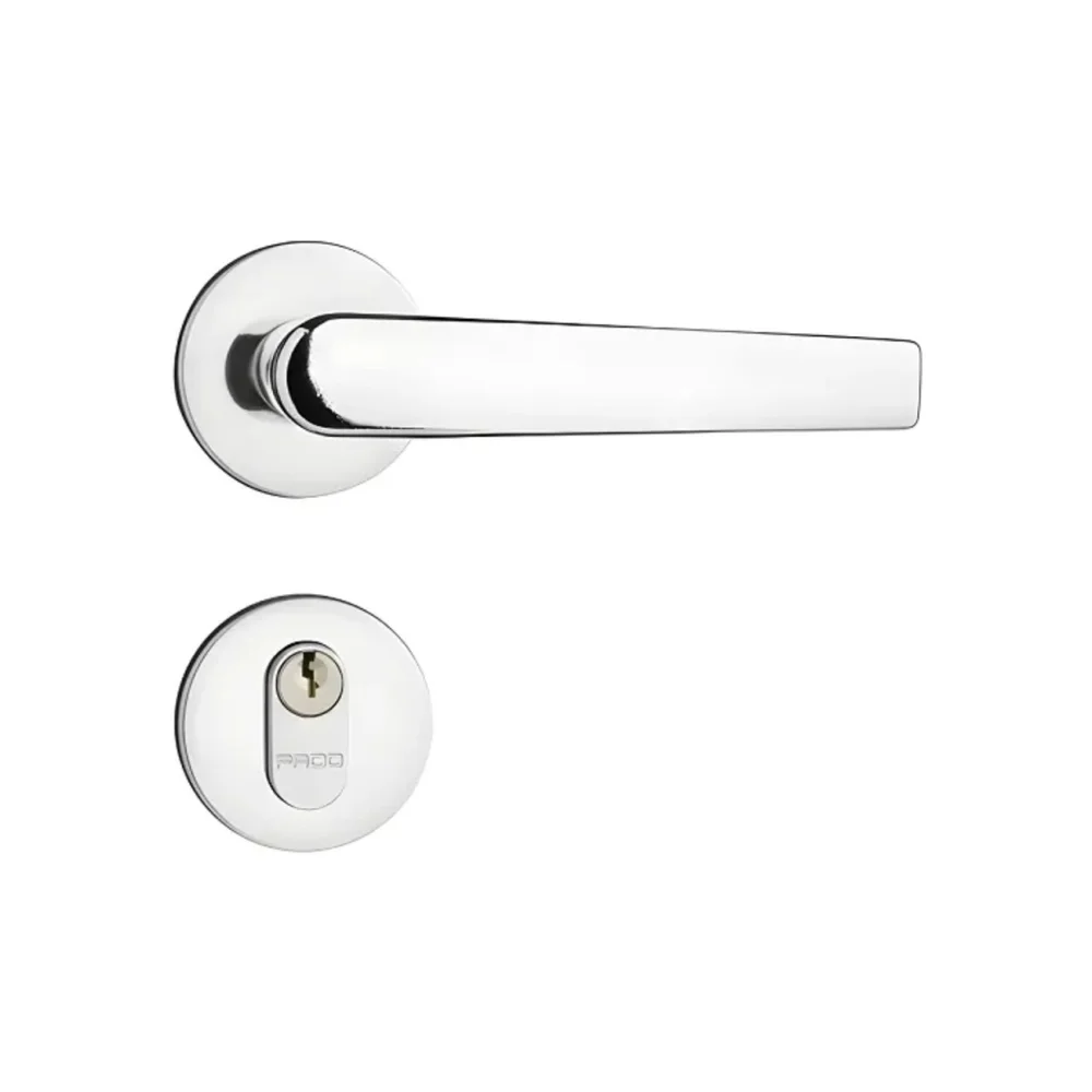 Imagem 5 de 5 do produto Fechadura Concept Externa 40mm Roseta Cromada Rr1 401-40ce Raio Cr Pado