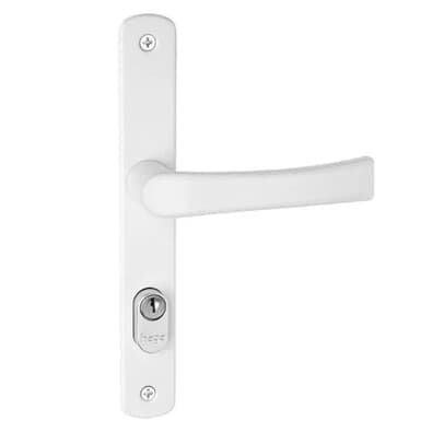 Fechadura Berlin Externa Perfil Estreito 21mm E225 M138 Branca Haga