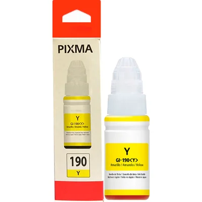 Refil Tinta Para Gi-190 1100 2100 3100 4100   Amarelo