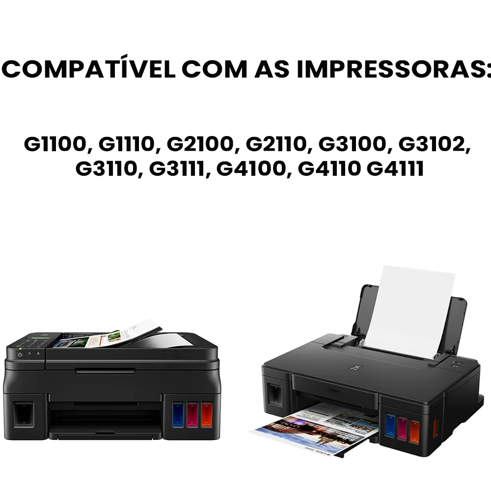 Imagem 5 de 5 do produto Refil Tinta Para Gi-190 1100 2100 3100 4100   Preto