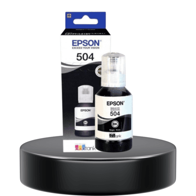Refil Tinta T504 Epson L4150 L4160 L6161 L6191 L6171 Preto