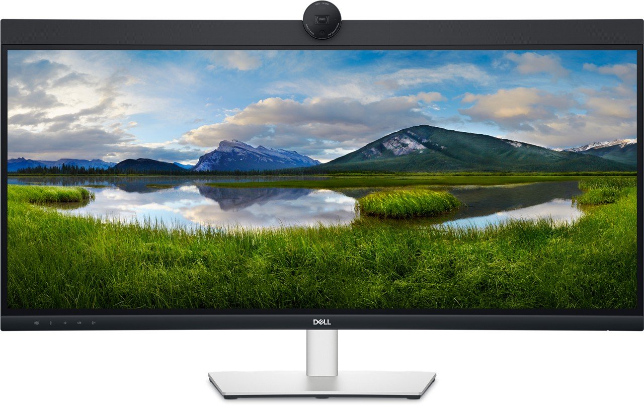 Monitor Curvo Dell 34" Para Videoconferência P3424web
