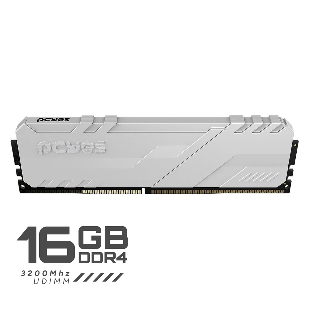 Imagem 4 de 5 do produto Memoria Gamer PCyes Udimm 16gb Ddr4 3200mhz White