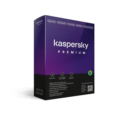 Kaspersky Antivírus Premium 10 Dispositivos 1 Ano