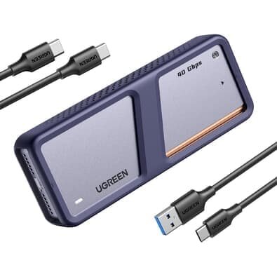 Case Externo SSD Nvme M.2 Thunderbolt 3/4 Usb 4.0 Tipo-c 40gbps