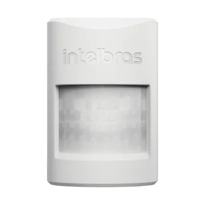 Sensor De Presença Infravermelho Ivp 1000 Pet Intelbras Com Fio Pet Immunity Até 20kg Alcance De 12m