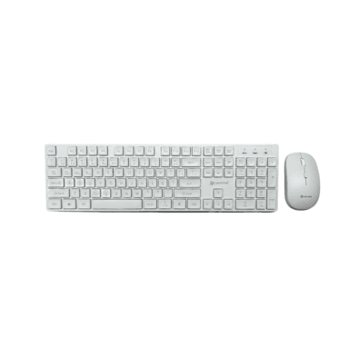 Kit Teclado E Mouse Sem Fio Peining Fr-3022 Branco