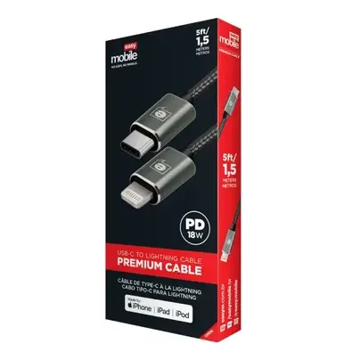 Cabo Usb-c Para Lightning Pd 20w Premium 1.5 Metros