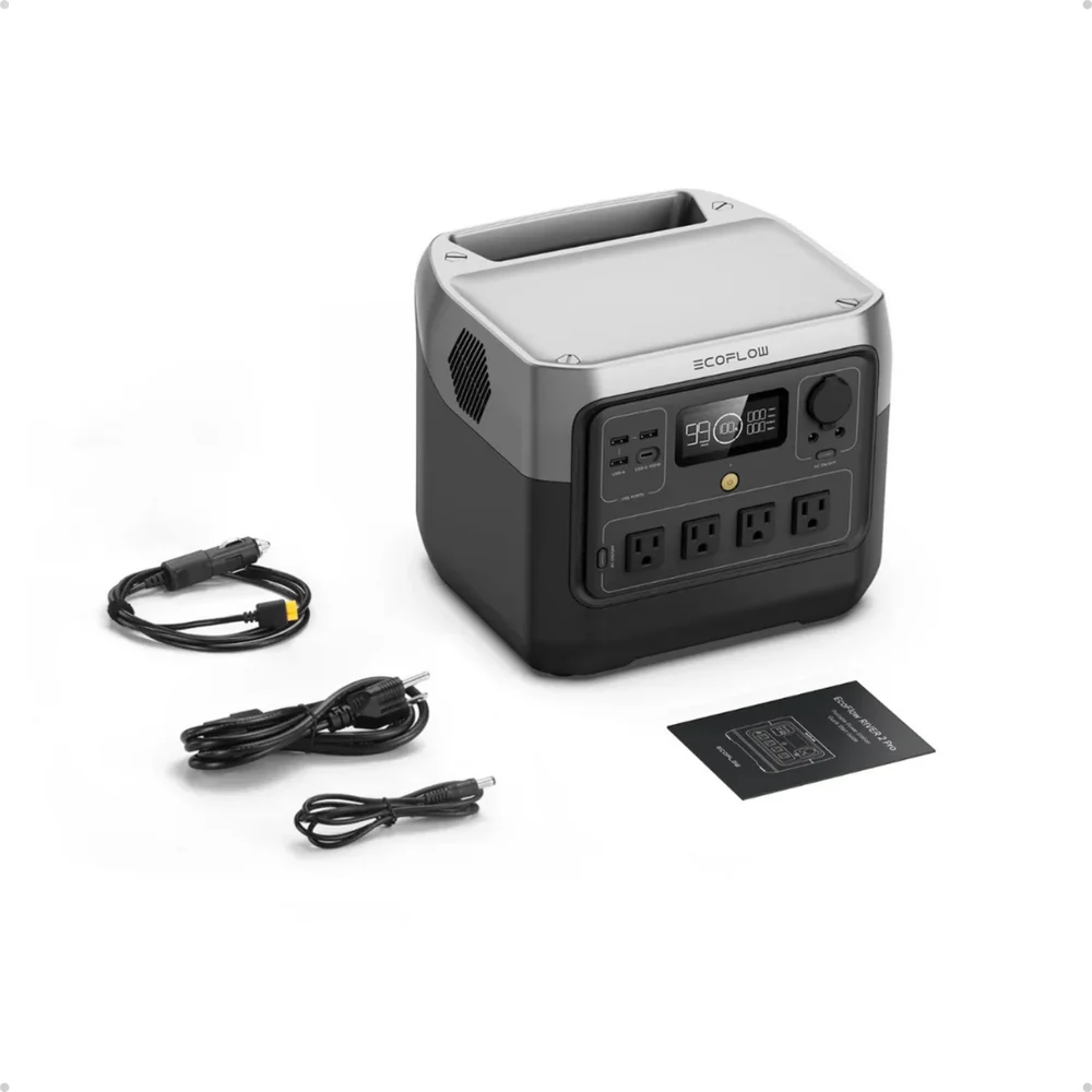 Imagem 2 de 5 do produto River 2 Pro Ecoflow - Estação De Energia Portátil 1600w / 768wh - 220v