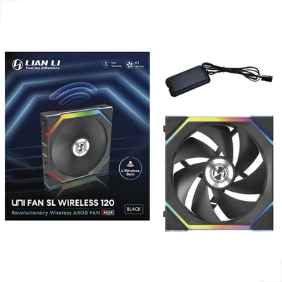 Cooler Lian Li Gamer Uni Fan Sl Wireless 120 ARGB Preto