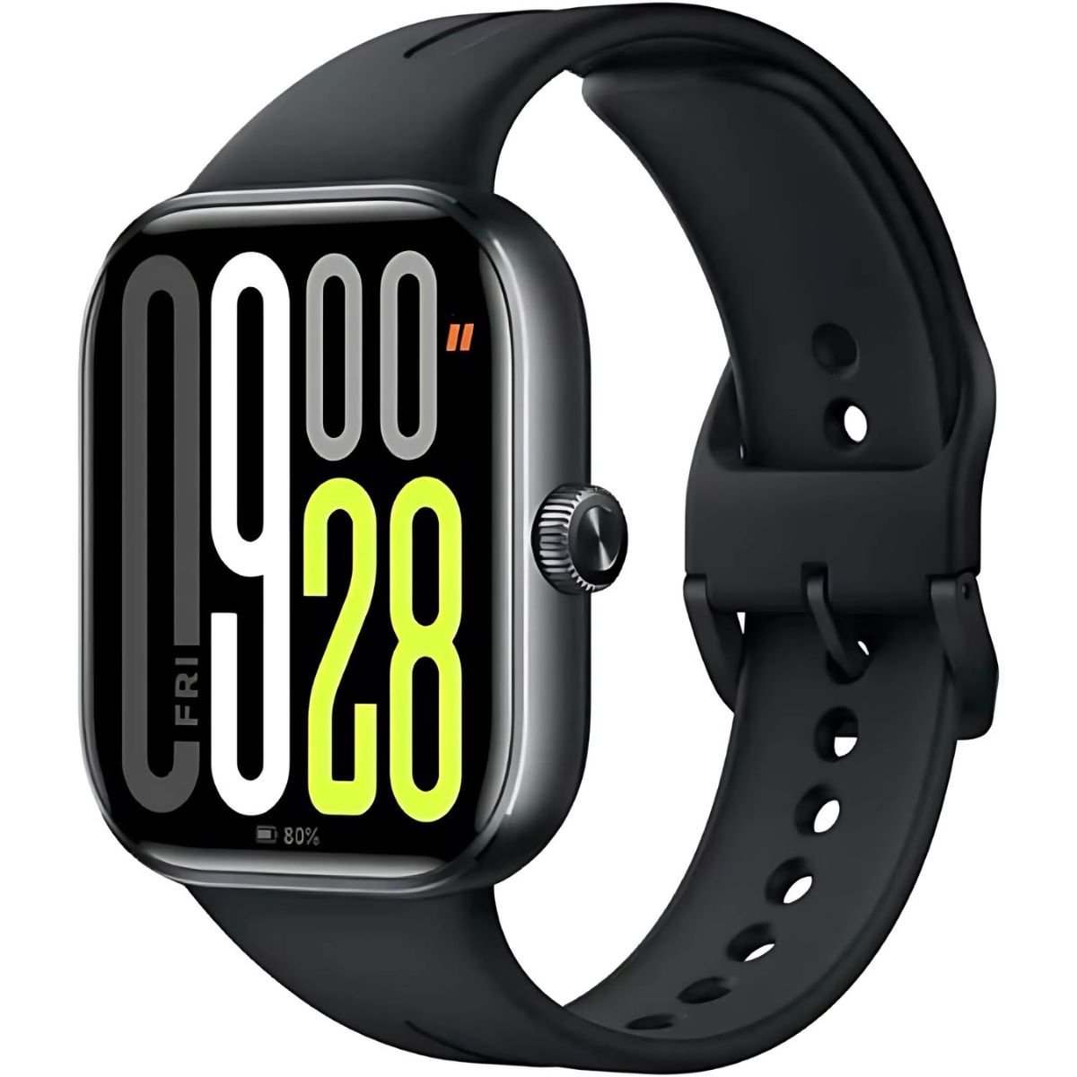 Smartwatch Xiaomi Redmi Watch 5 Preto Tela AmoLED 2,07" Bluetooth 5.3, Resistente à Água, GPS, Bateria ate 24 dias