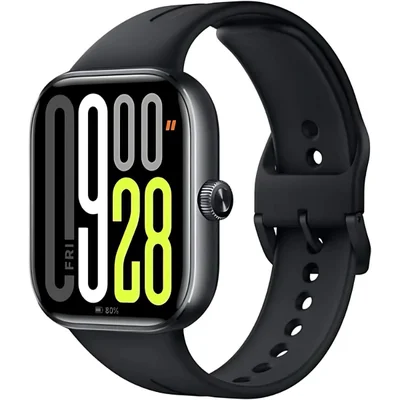 Smartwatch Xiaomi Redmi Watch 5 Preto Tela AmoLED 2,07" Bluetooth 5.3, Resistente à Água, GPS, Bateria ate 24 dias