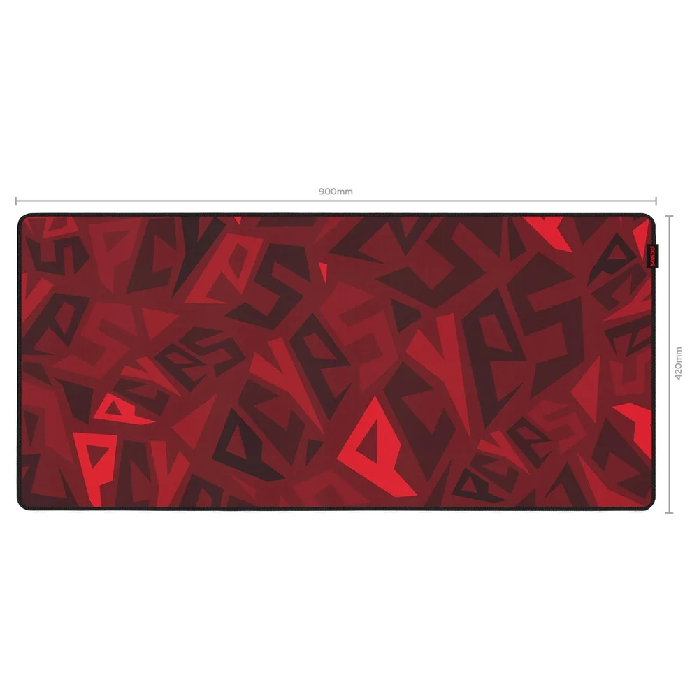 Imagem 5 de 5 do produto Mouse Pad Gamer PCyes Signature Extended Red Magma Limited - 900 X 420 - Pms90x42rm