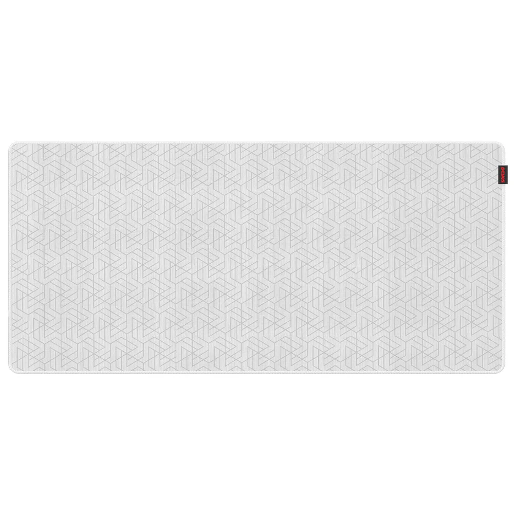Mousepad Gamer PCyes Maze Extended White Ghost, Extra Grande, 900x420mm, Branco, Pmm90x42wg
