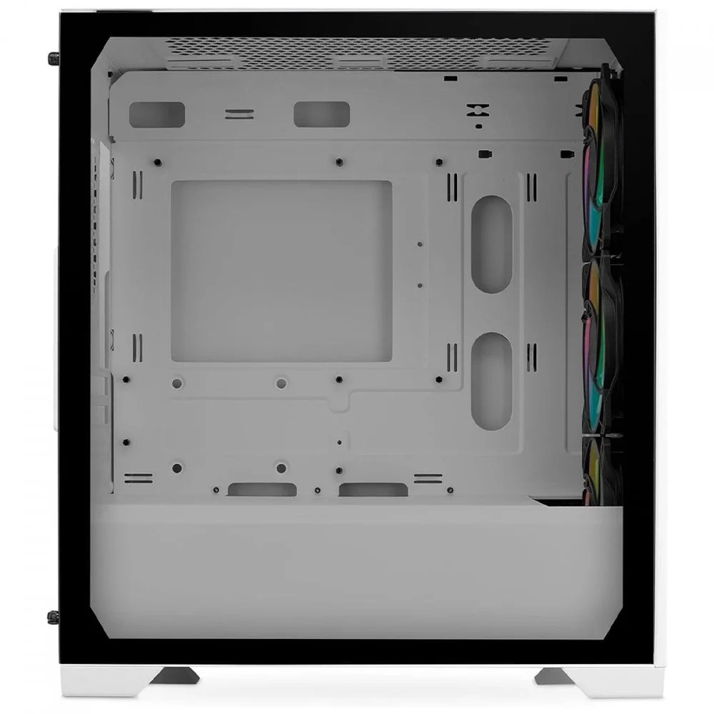 Imagem 5 de 5 do produto Gabinete Gamer Cooler Master Elite 301 Branco, ARGB, Vidro Temperado, Mid Tower, Matx, Com 3 Fans, E301-wgnn-s00