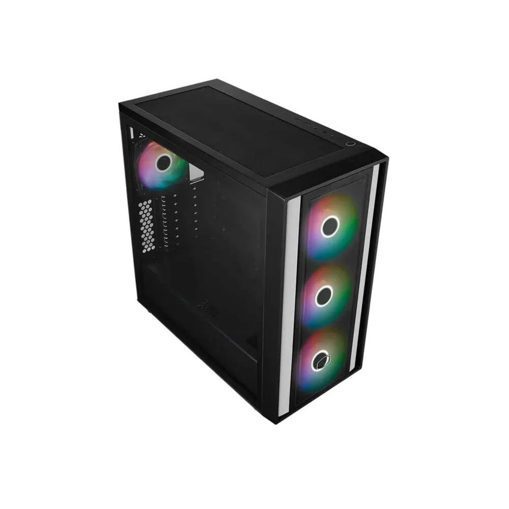 Imagem 3 de 5 do produto Gabinete Cooler Master Masterbox 600 Black - Mb600-kgnn-s00